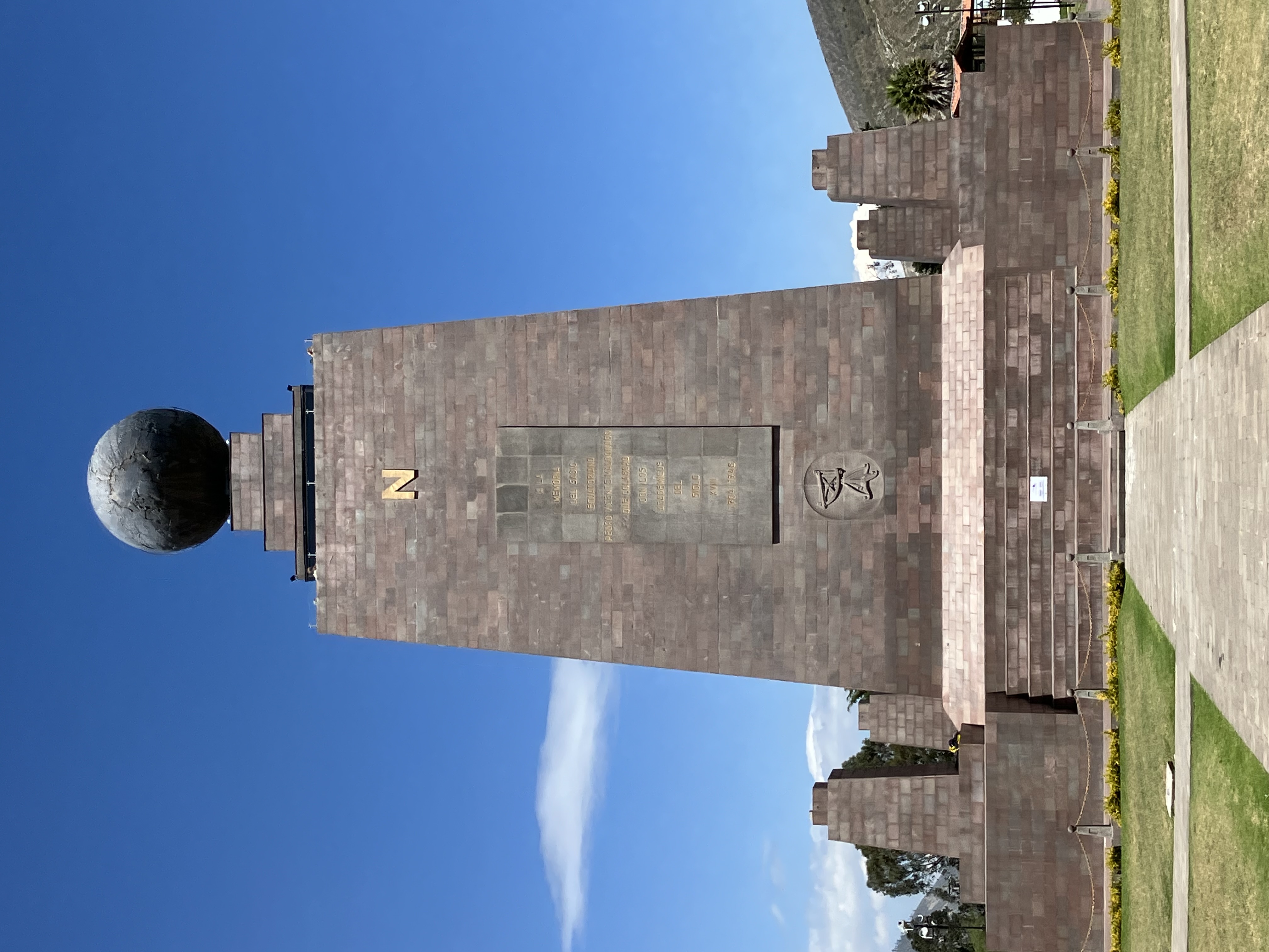 Mitad del Mundo monument, Ecuador