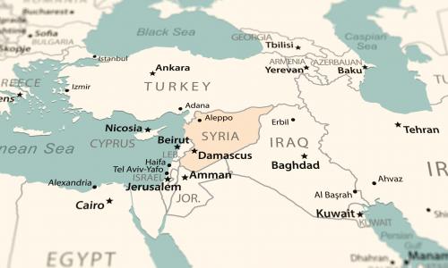 Map of Syria