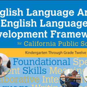 Cover of English Language Arts/English Language Development Framework.