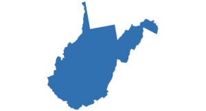 Map of West Virginia