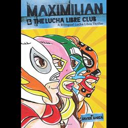 Illustration of lucha libre fighters in masks