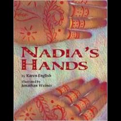 Hands with henna designs