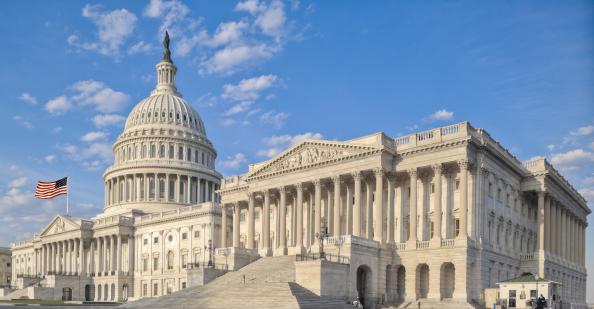 East side of the U.S. capitol